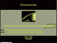 Tablet Screenshot of filmzentrale.de